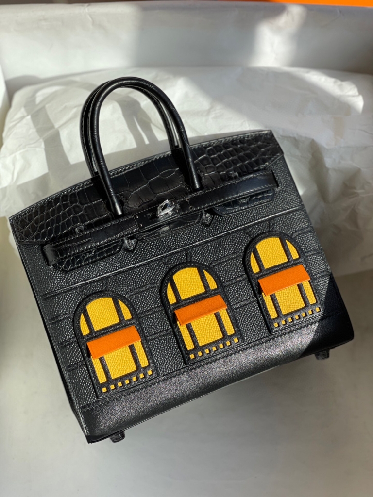 Hermes Birkin 20CM House Bags Nior So Black Limited Edition – 187 Factory